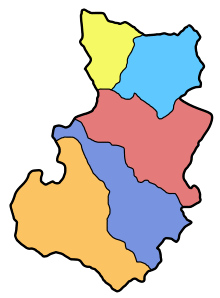 Diocese of Tarazona, administrative divisions