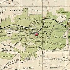 Historical map series for the area of Umm al-Faraj (1940s).jpg