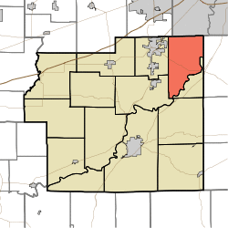 Location in Morgan County