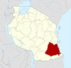 Location in Tanzania