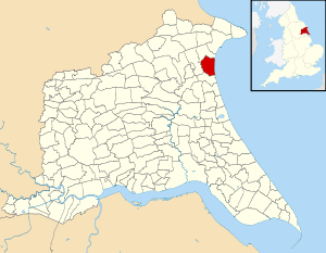 Barmston and Fraisthorpe UK parish locator map.svg