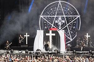 In This Moment performing at With Full Force in 2018