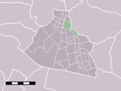 Wormerveer in the municipality of Zaanstad.