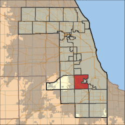 Location in Cook County