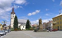 Silesian Square with the Church of Saint Nicholas