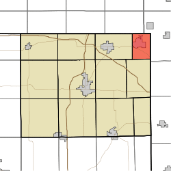 Location in Steuben County