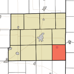 Location in Jay County