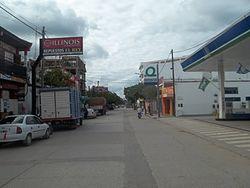 Pellegrini Street view to the North in San Ramón de la Nueva Orán.JPG
