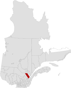 Location of La Côte-de-Beaupré