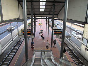 Murdoch station platform from escalator.jpg