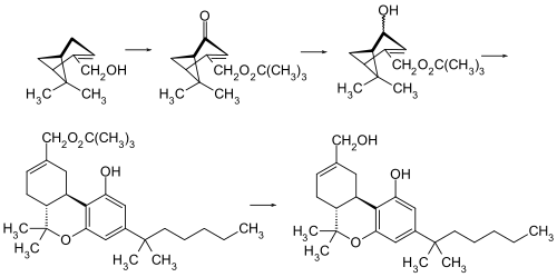 HU-210 synthesis