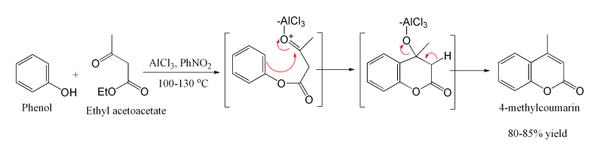 The Pechmann condensation as applied to 4-methylcoumarin