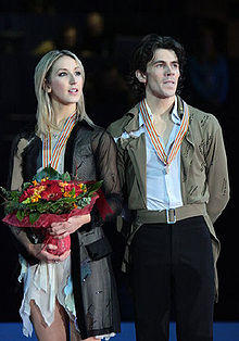 Sinead KERR John KERR EC 2009 podium.jpg