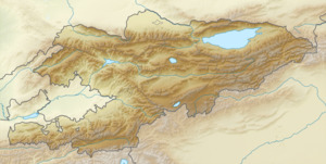 Uzgen is located in Kyrgyzstan