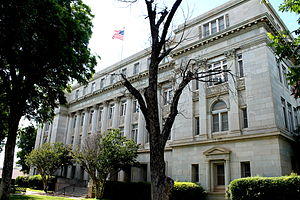 The Stephens County Courthouse in Breckenridge