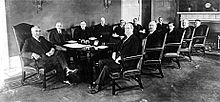 President Warren G. Harding's First Cabinet 1921.jpg