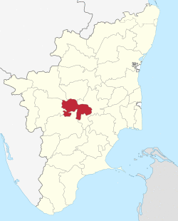 Location in Tamil Nadu, India