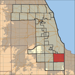 Location in Cook County