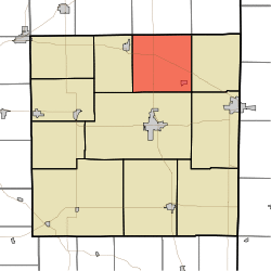 Map highlighting Ward Township, Randolph County, Indiana.svg