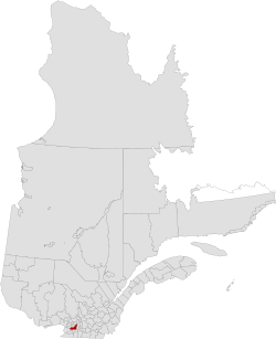 Quebec MRC Montréal location map.svg