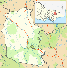 Myrtleford is located in Alpine Shire