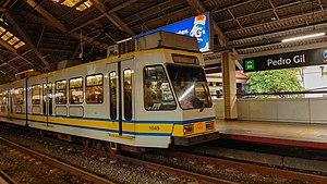 LRT1 1G (1000 class) train at Pedro Gil station.jpg