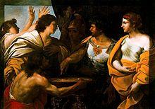 Battistino del Gessi Continencia de Escipión 1606-1640. Olio su tela. 140 x 194 cm. Galleria Nazionale d'Arte Antica, Roma.jpg