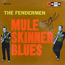 Cover of the Fendermen's version, 1960