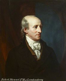 Portrait painting of a balding old man wearing a black coat appearing on a dark background