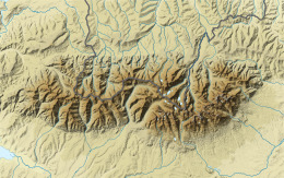 Tatra Mountains location map.svg