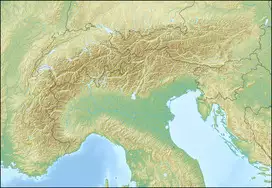 Timmelsjoch is located in Alps