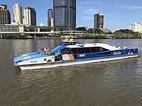 Mianjin (ship, 1996) CityCat ferry, Brisbane, March 2017.jpg