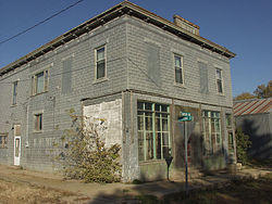 At the corner of Ransom and Second