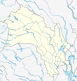Øyangen is located in Buskerud
