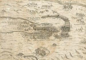Battle of Moncontour 1569 collection of George III.jpg