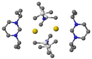 Stable carbenes readily coordinate to metals; in this case a diaminocarbene coordinates to KHMDS to form a complex.