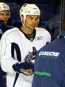 Darcy Hordichuk 2009 training camp.jpg