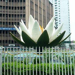 Shapla Square monument — a prominent landmark in Motijheel
