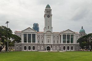 2016 Singapur, Downtown Core, Teatr Wiktorii i Hala Koncertowa (02).jpg