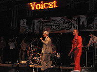 Voicst during Queen's night in The Hague, the Netherlands