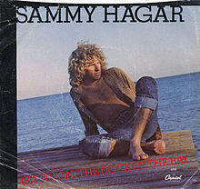 Sammy Hagar - (Sittin' on) The Dock of the Bay single front cover.jpg