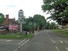 Burchetts Green Road passes The Crown (geograph 3017133).jpg