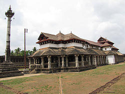 Saavira Kambada Basadi Jain temple at Moodabidri