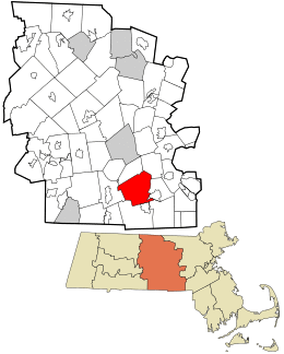Location in Worcester County and the U.S. state of Massachusetts.