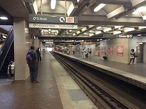 MARTA Five Points Station Westbound Platform.JPG