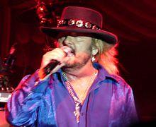 Donnie Van Zant performing in 2008