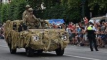 Jankel Fox Rapid Response Vehicles (RRV) - Nationaal defilé 2018 21-07-2018.jpg