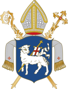 Coat of arms of the Archdiocese of Warmia