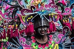 A Woman At The Kalibo Ati-Atihan Festival, Philippines.jpg