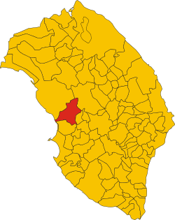 Galatone within the Province of Lecce